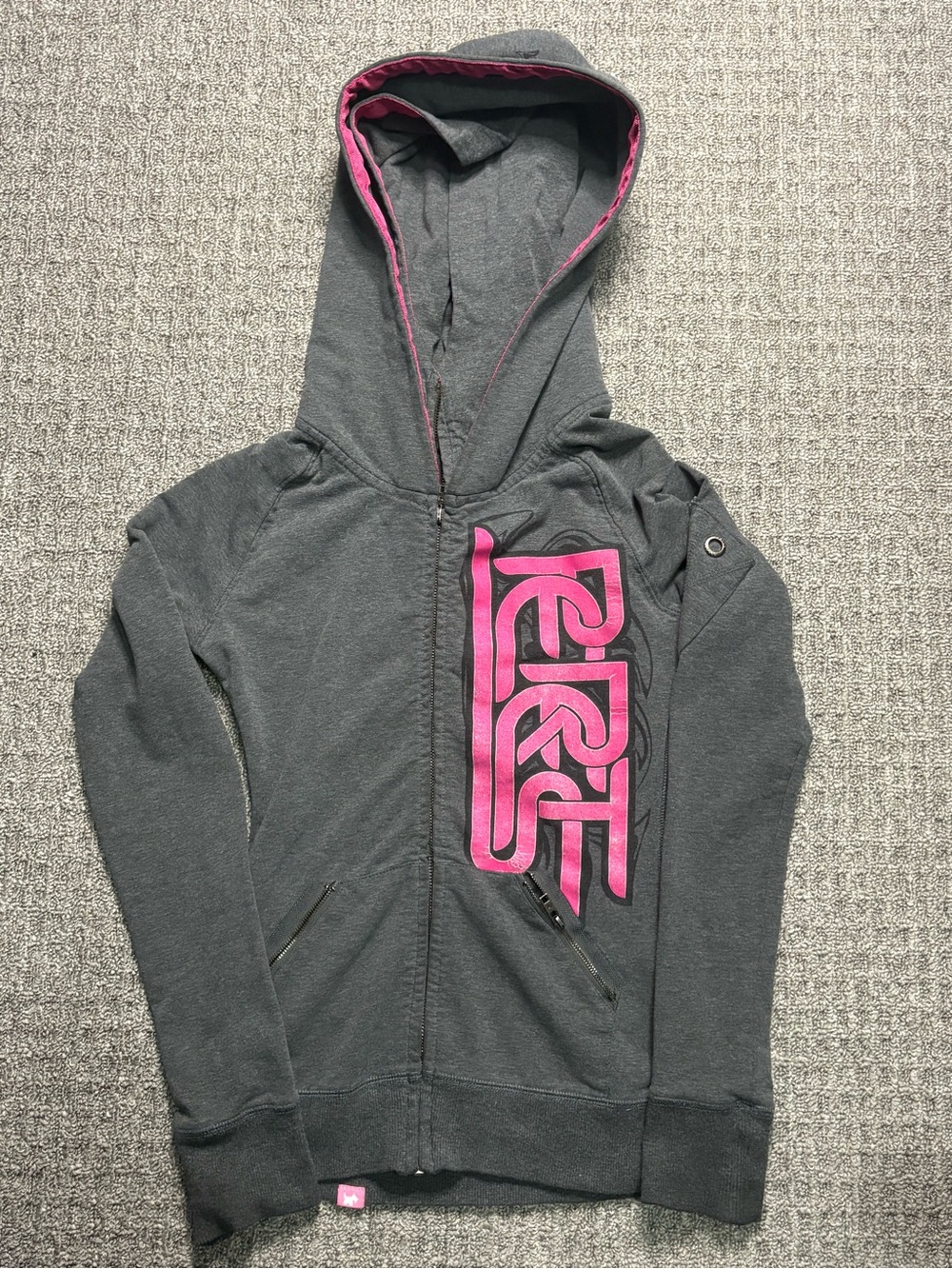 Y2K 2000s style Women’s graphic Zip up | $25
